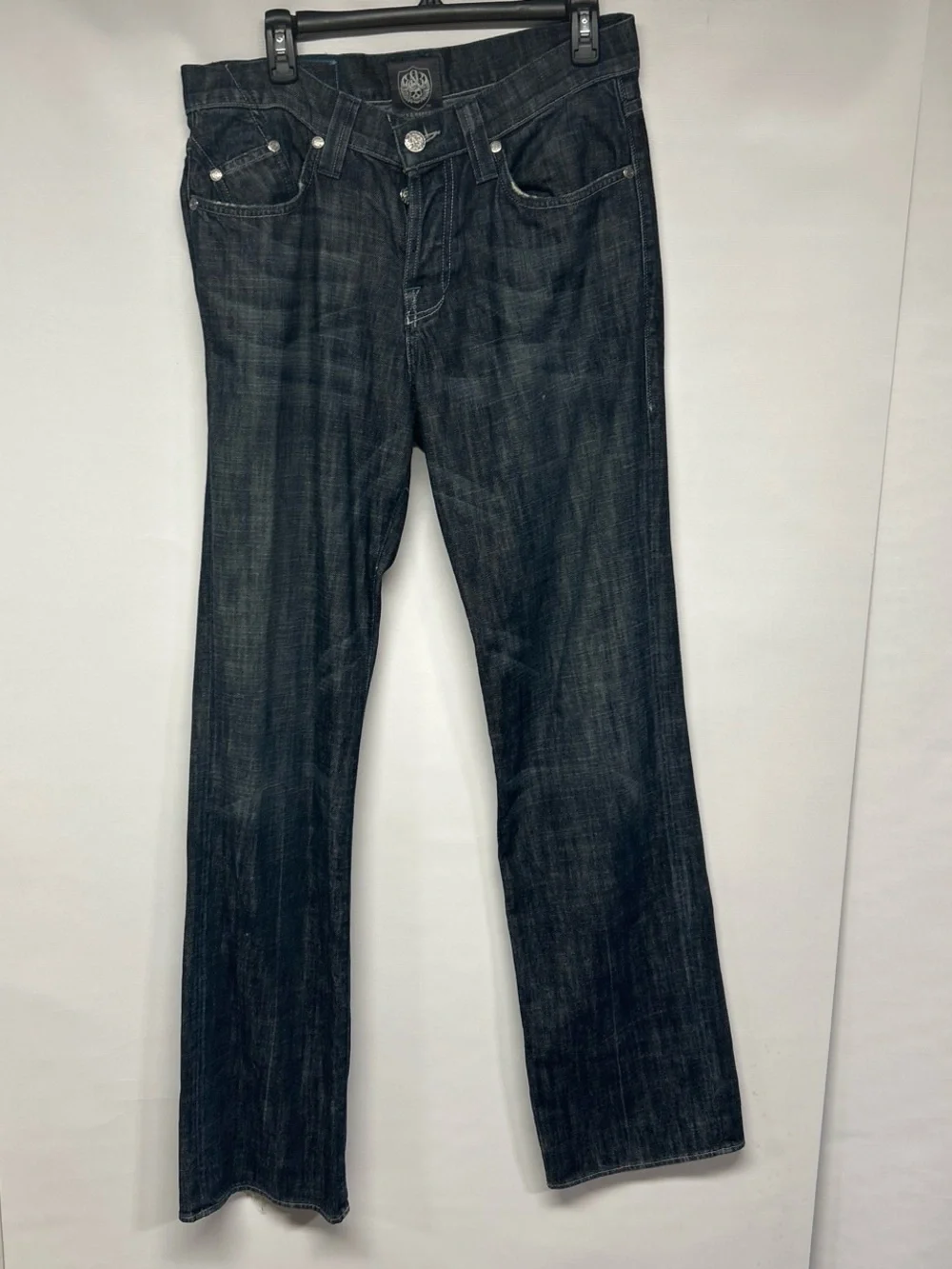 Rock & Republic Men's Dark Indigo Straight-Leg Jeans